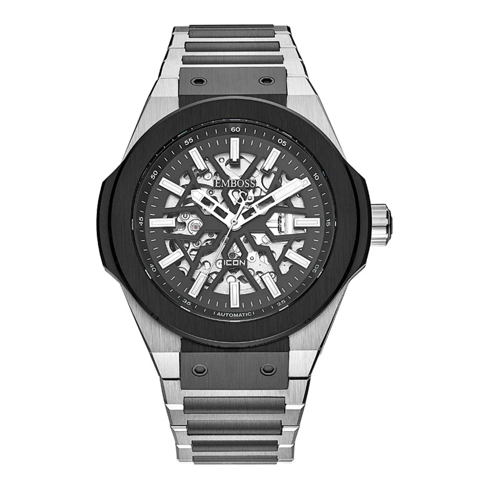 שעון יד לגבר EMBOSS Icon EMICSKSBBM2000