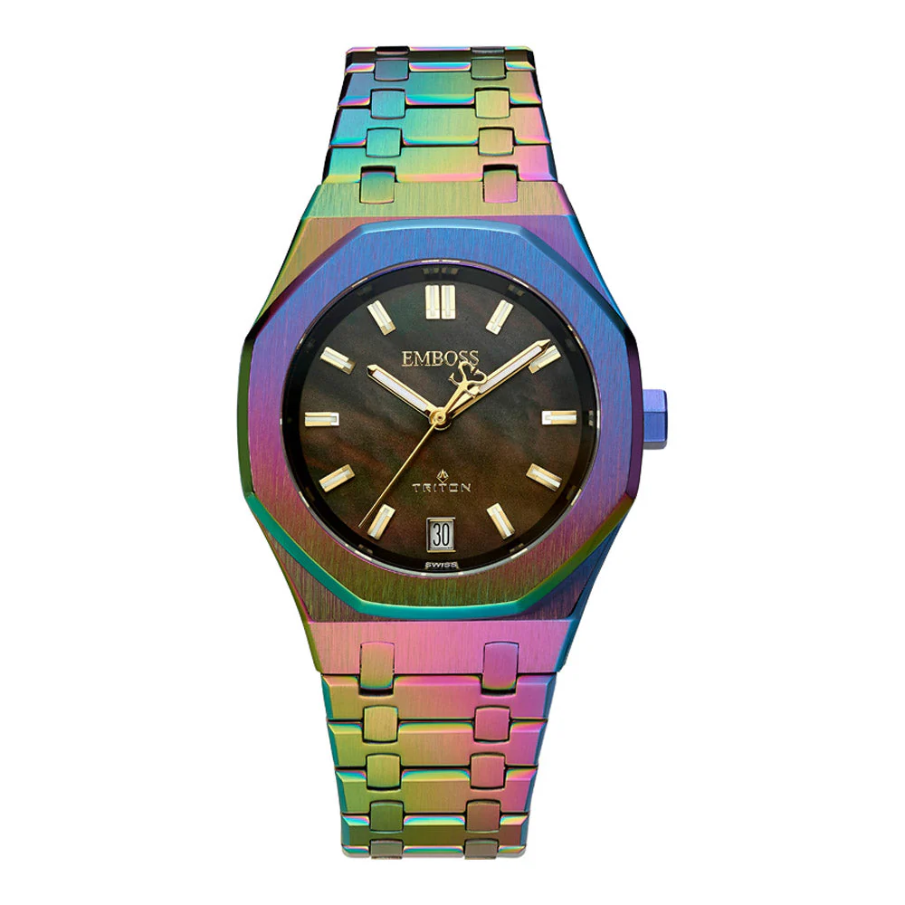 שעון אמבוס טריטון EMBOSS Triton Lady EMTRFAKEPMK000