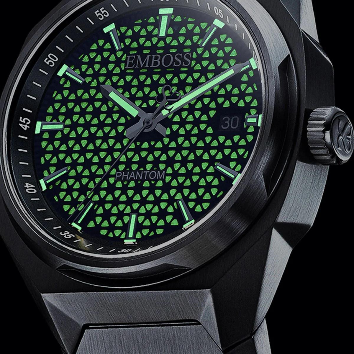 שעון יד לגבר EMPHMABKBMB000 EMBOSS Phantom - Image 5