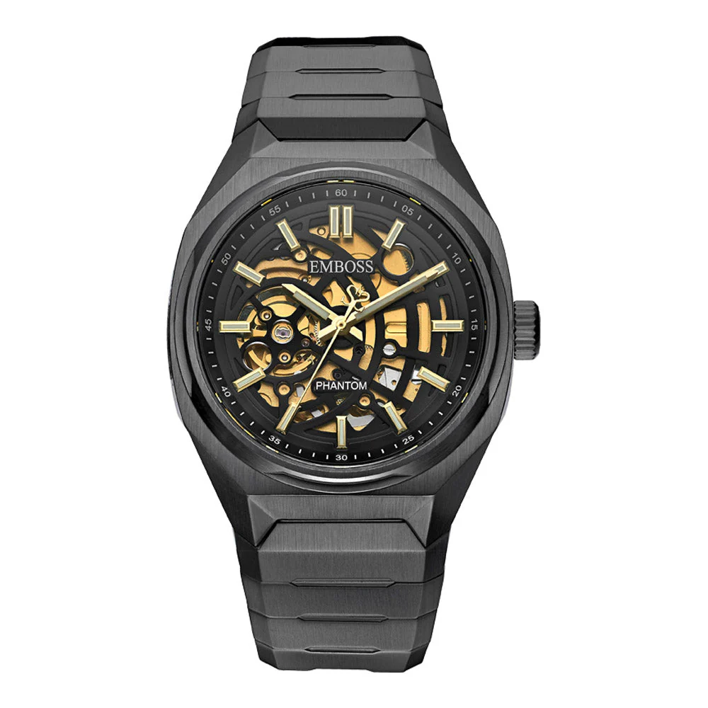 שעון יד לגבר EMPHSKBKYMB000 EMBOSS Phantom Limited Edition