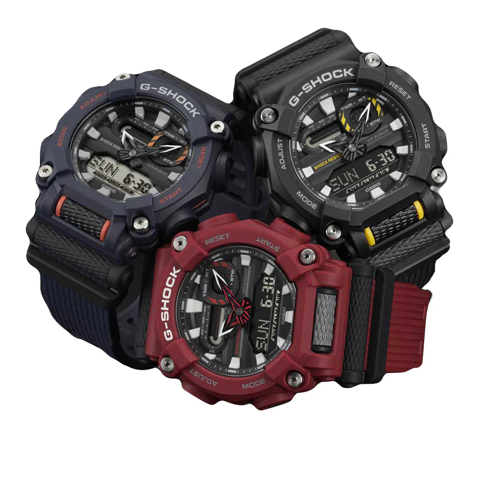 שעון יד ג'י שוק GA900-1A - Image 7
