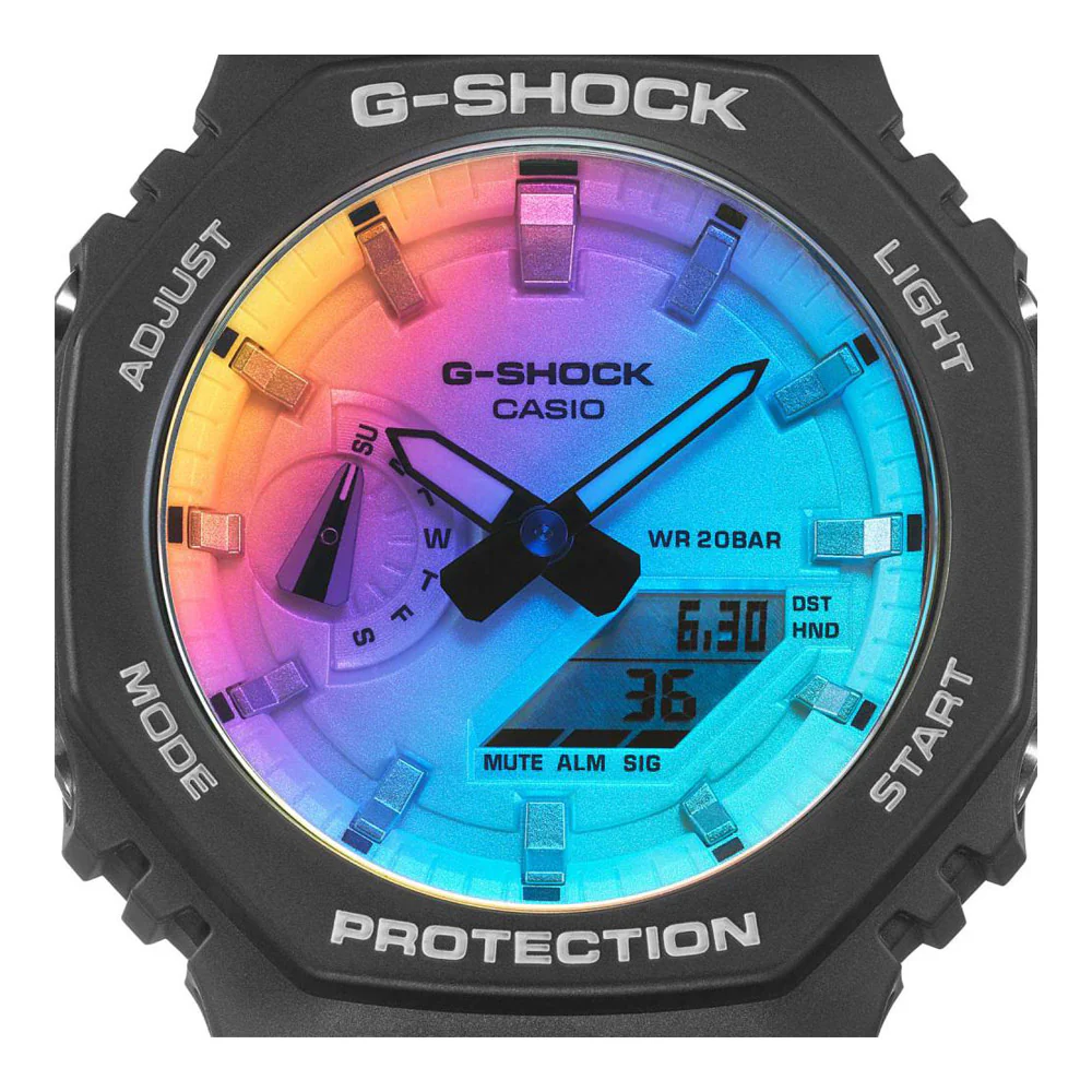 שעון יד ג'י שוק GA2100SR-1A - Image 3