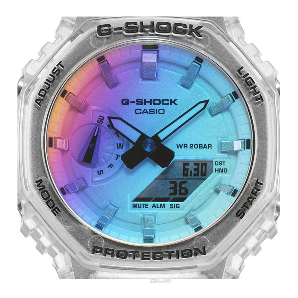 שעון יד ג'י שוק GA2100SRS-7A - Image 3