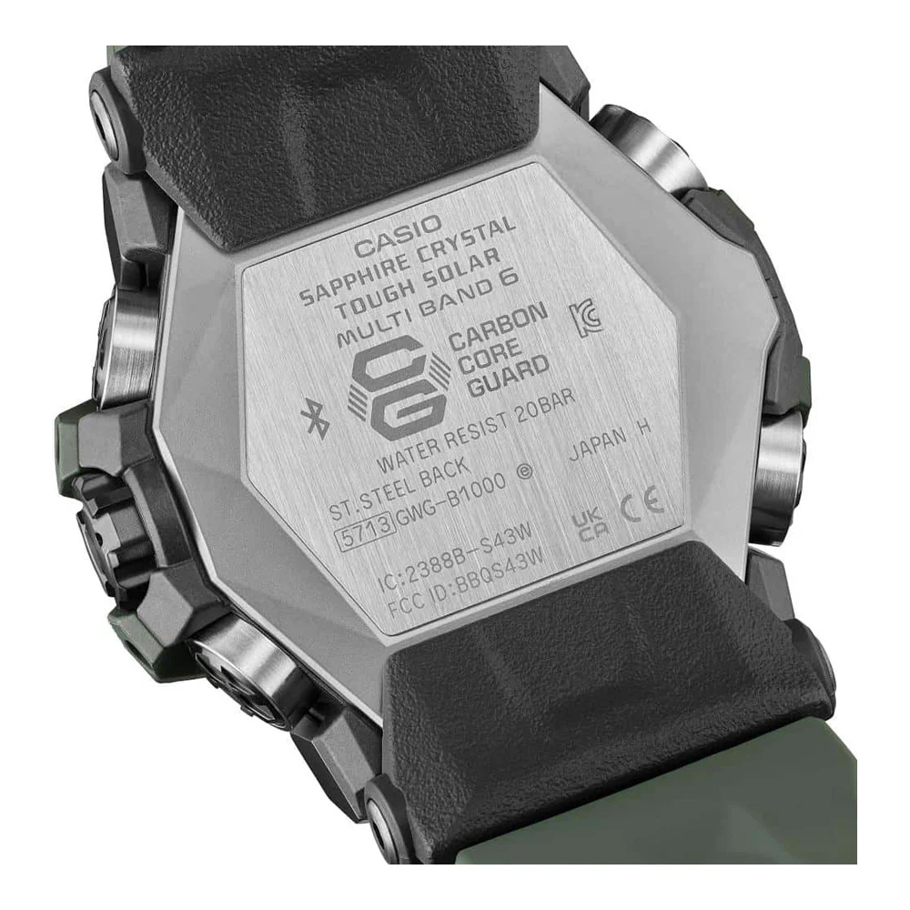שעון יד ג'י-שוק קארבון GWG-B1000-1ADR - Image 5