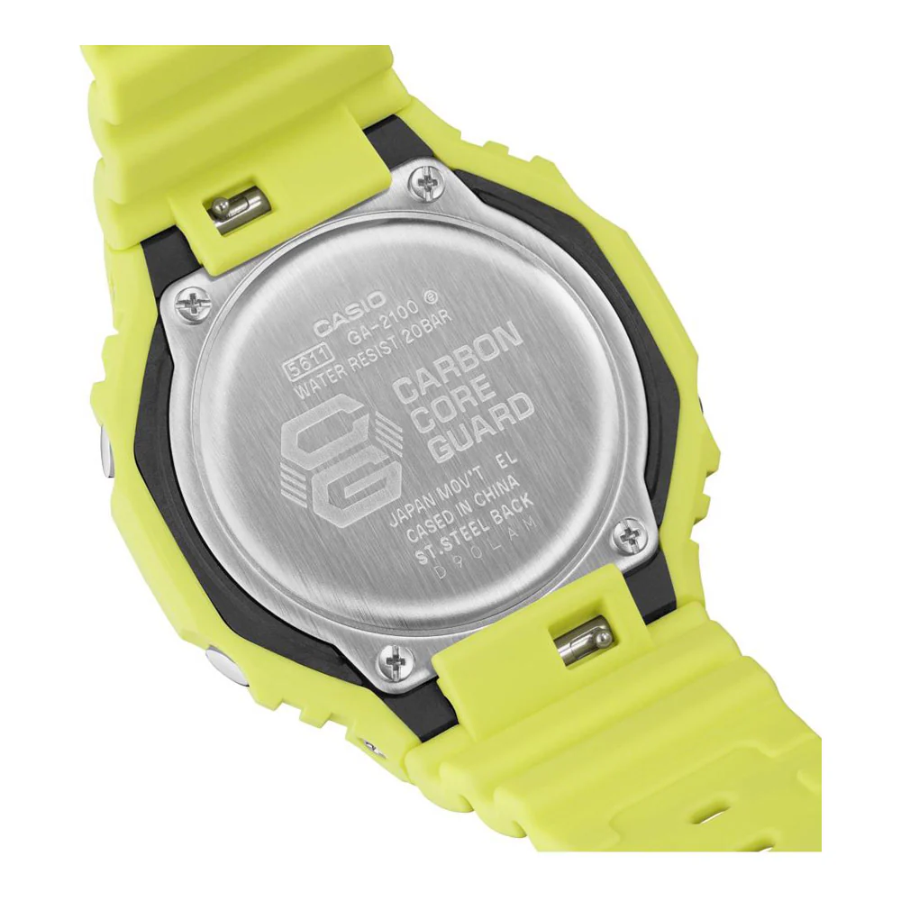 שעון יד ג'י-שוק קארבון GA-2100-9A9DR - Image 5