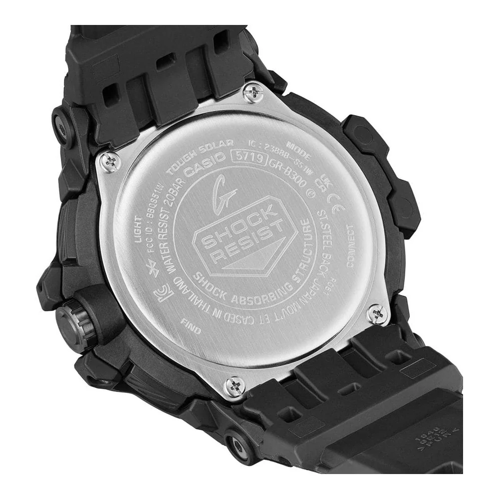 שעון יד ג'י-שוק GR-B300-1ADR - Image 6