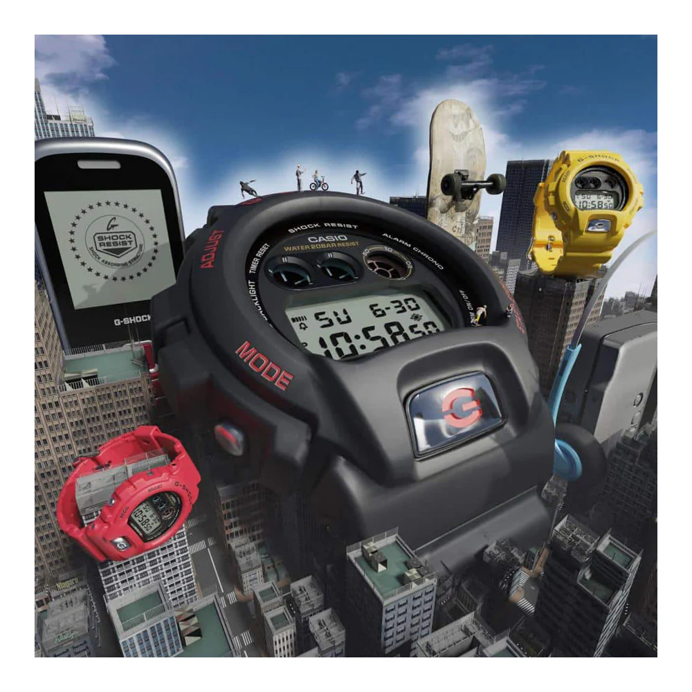 שעון יד ג'י-שוק DW-6900TR-4DR - Image 5
