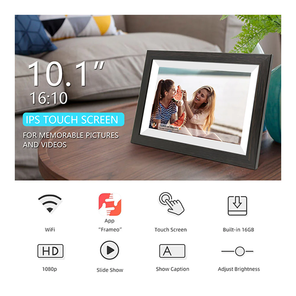 מסגרת דיגיטלית חכמה עם Wi-Fi ואפליקציה ייעודית - Image 5