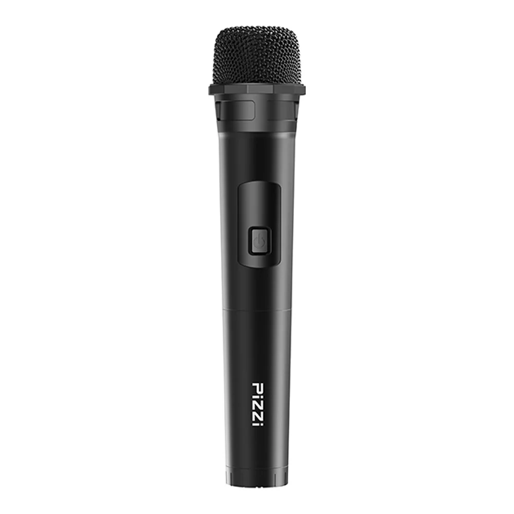 רמקול PiZZi Thunder Bass עוצמתי 60W סאונד מדהים, תאורת לד מתחלפת עם מיקרופון אלחוטי - Image 4