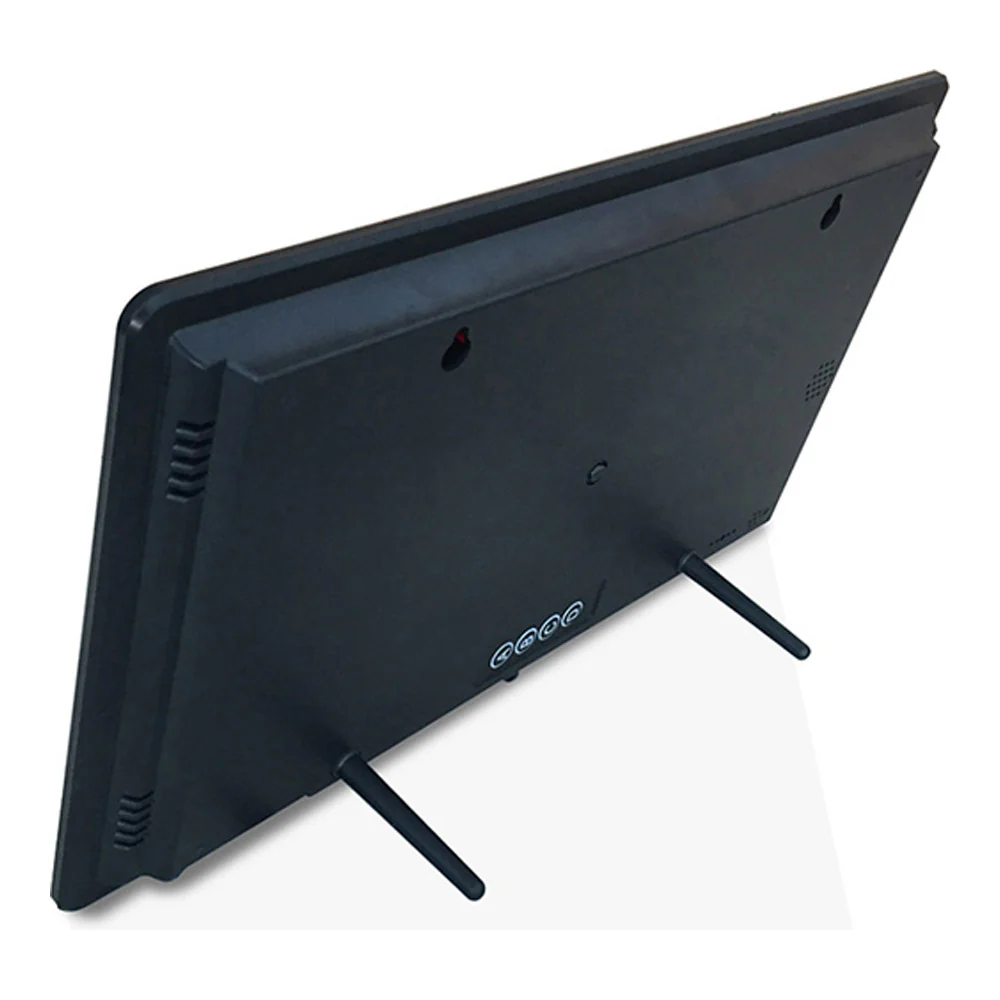 שעון קיר דיגיטלי ספרות לבנות 36X22 - Image 3