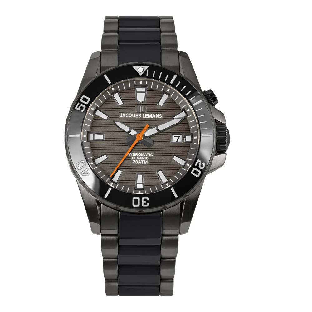 שעון יד לגבר JACQUES LEMANS HYBROMATIC LIMITED EDITION 1-2222A