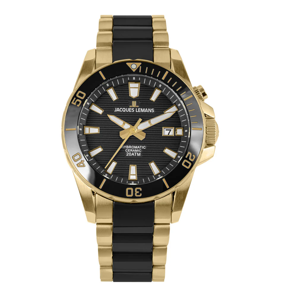 שעון יד לגבר JACQUES LEMANS HYBROMATIC LIMITED EDITION 1-2222D