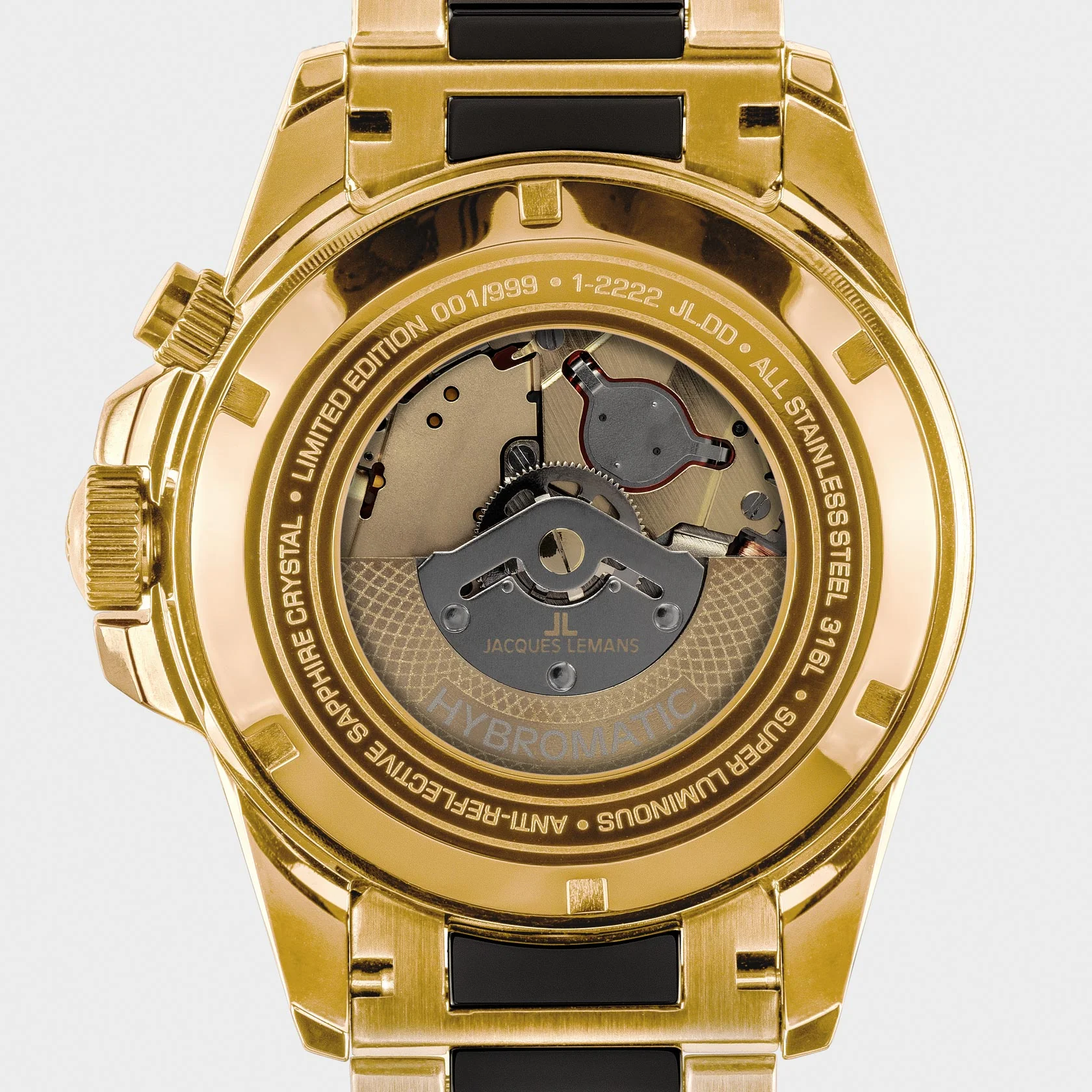 שעון יד לגבר JACQUES LEMANS HYBROMATIC LIMITED EDITION 1-2222D - Image 3