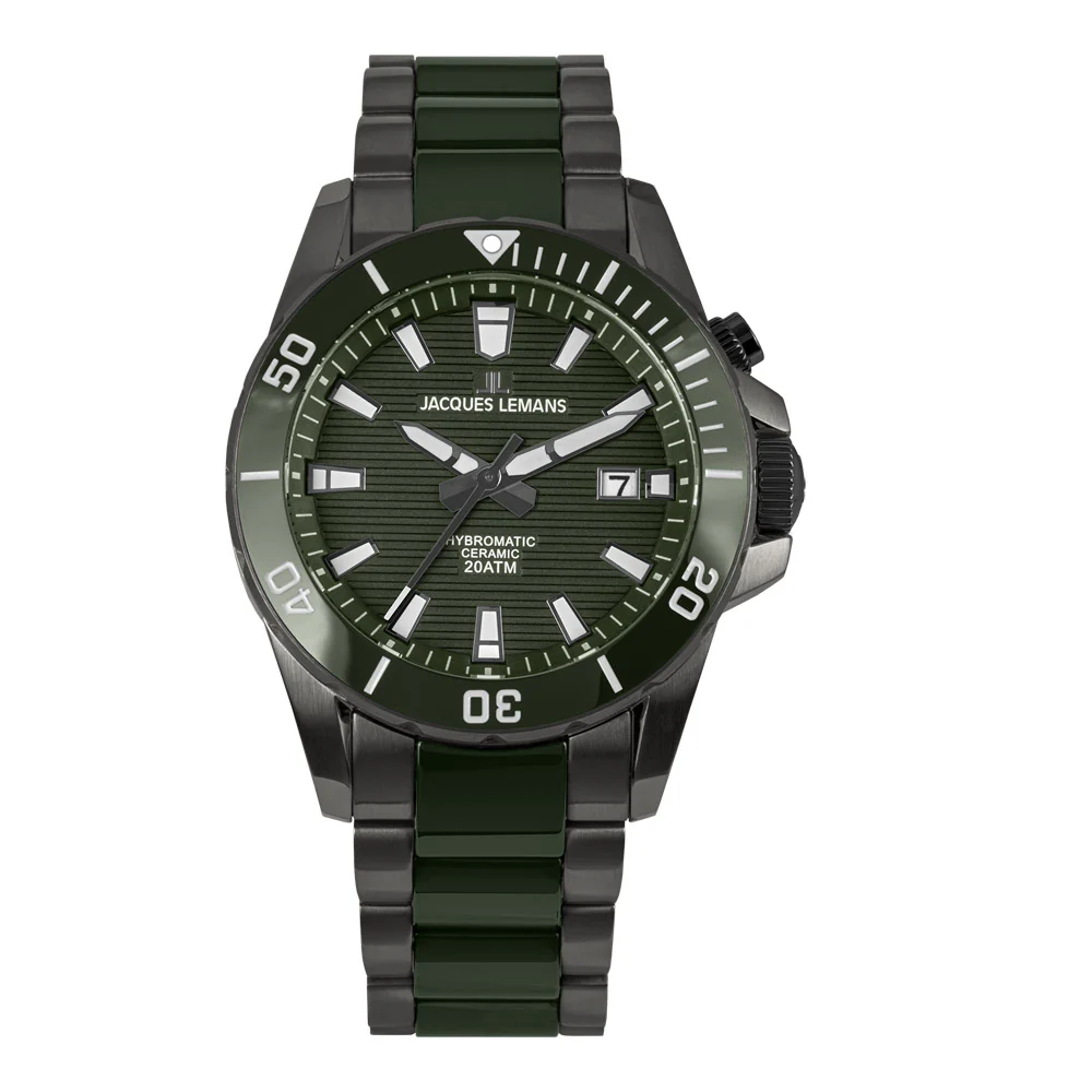 שעון יד לגבר JACQUES LEMANS HYBROMATIC LIMITED EDITION 1-2222F