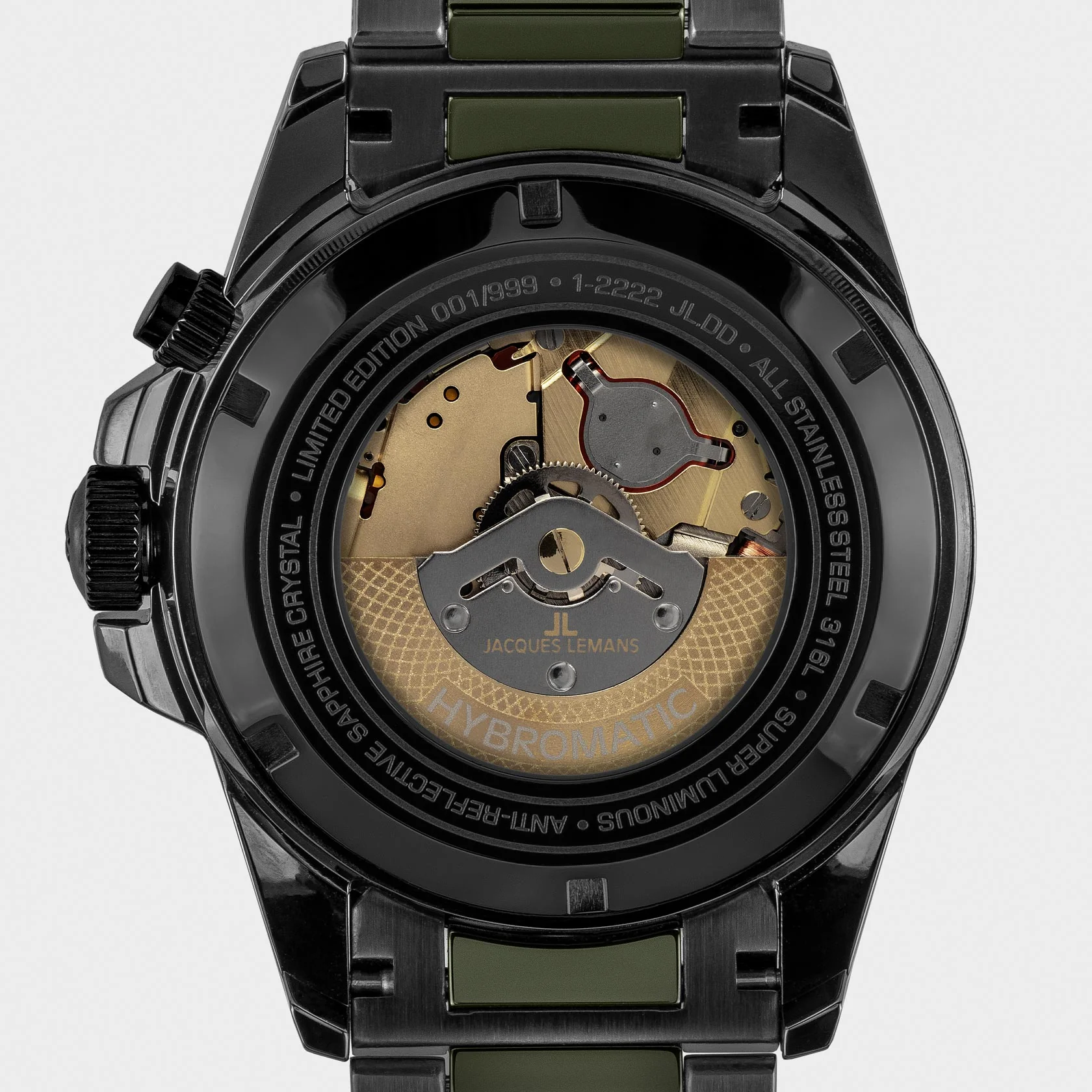שעון יד לגבר JACQUES LEMANS HYBROMATIC LIMITED EDITION 1-2222F - Image 5