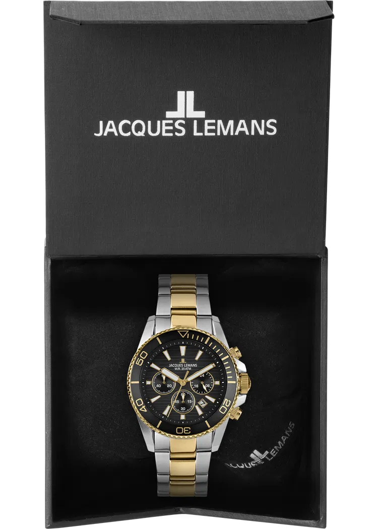 שעון יד לגבר 1-2206L Liverpool Diver JACQUES LEMANS - Image 2