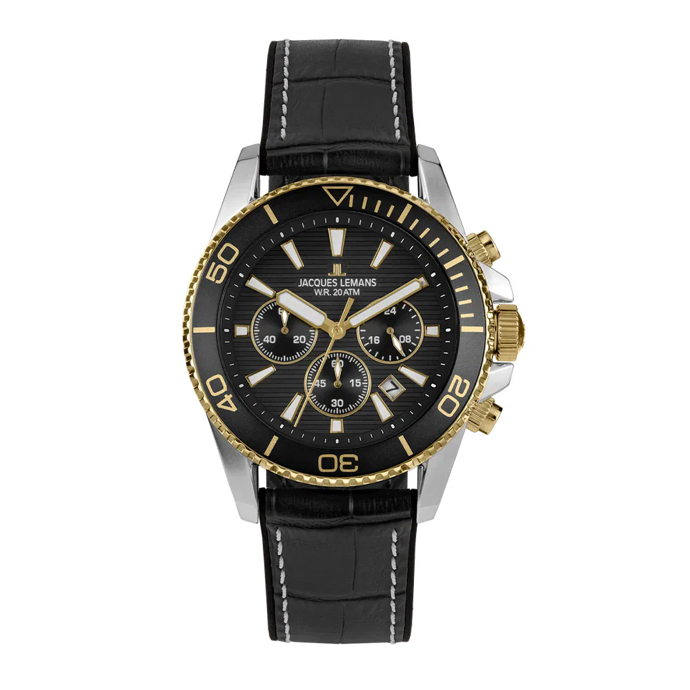 שעון יד לגבר 1-2206F Liverpool Diver JACQUES LEMANS