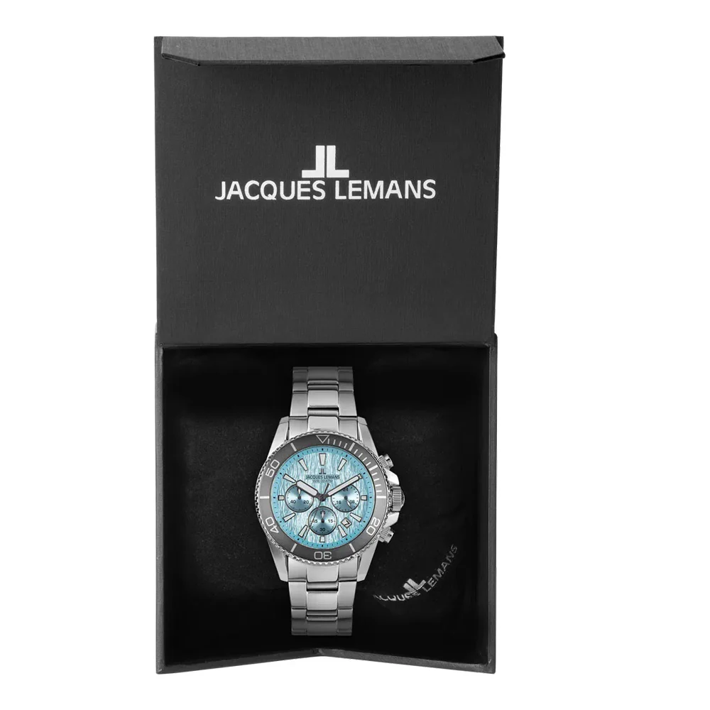 שעון יד לגבר 1-2206K Liverpool Diver JACQUES LEMANS - Image 2