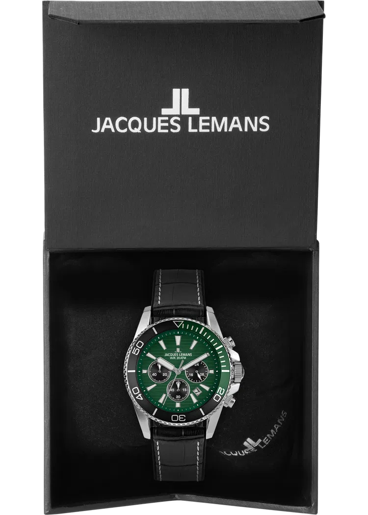 שעון יד לגבר 1-2206C Liverpool Diver JACQUES LEMANS - Image 2