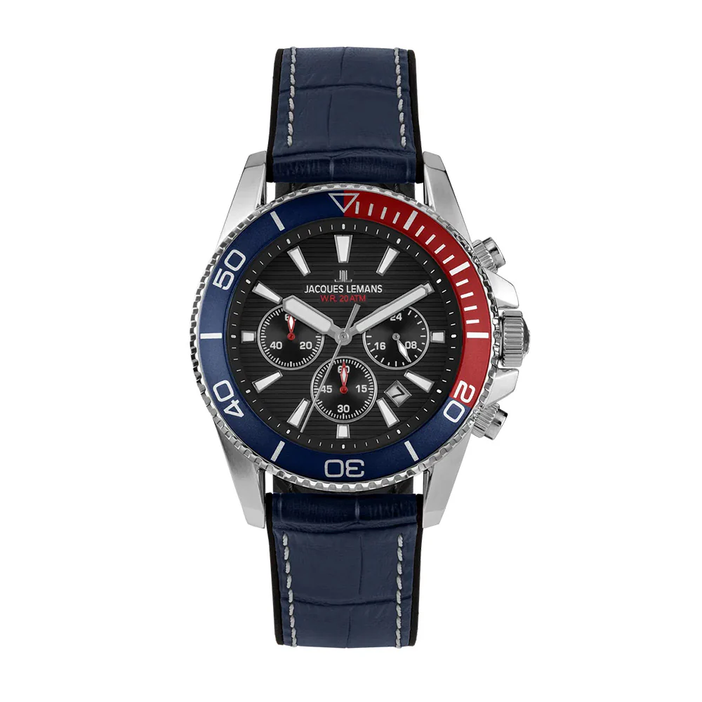 שעון יד לגבר 1-2206D Liverpool Diver JACQUES LEMANS