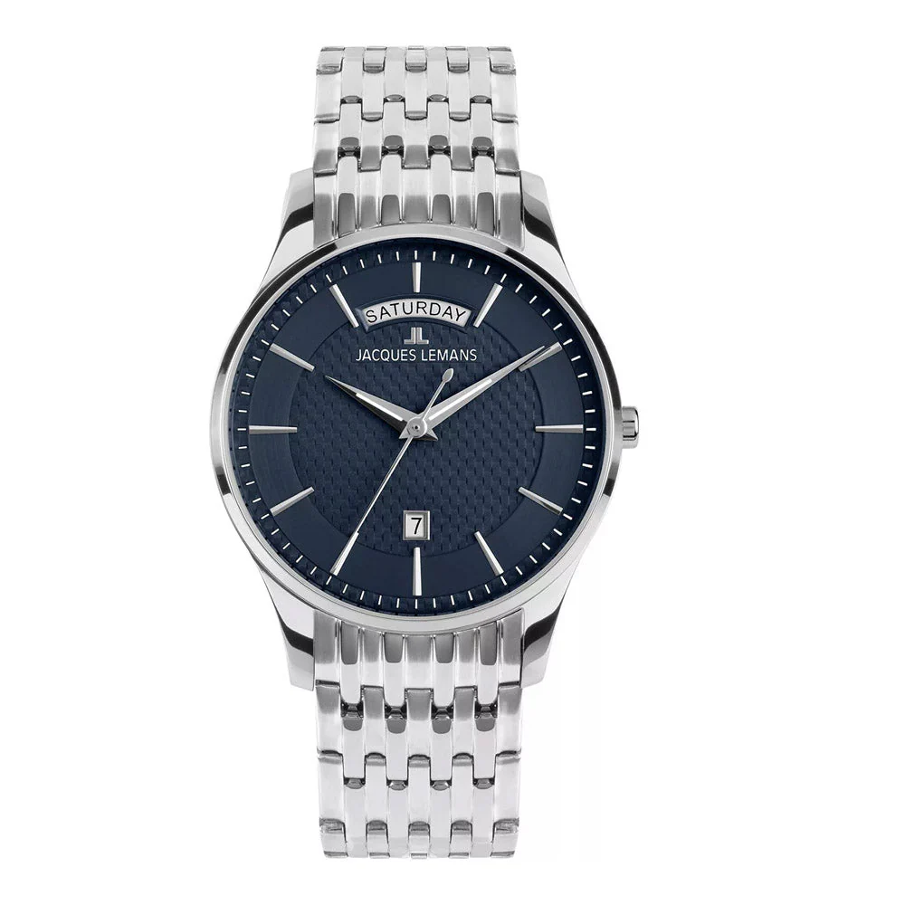 שעון יד לגבר 1-2193H London JACQUES LEMANS