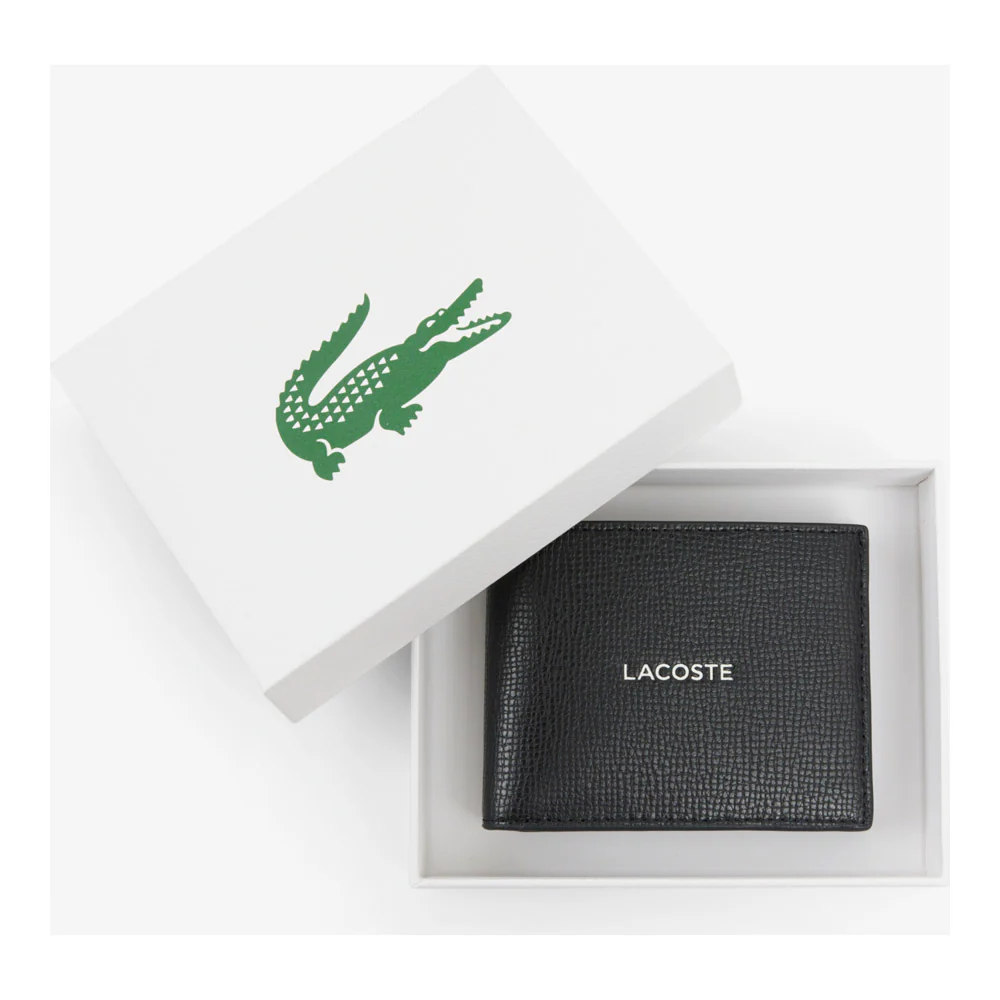 ארנק עור קומקפטי LACOSTE לגבר NH5052OI 000 - Image 4