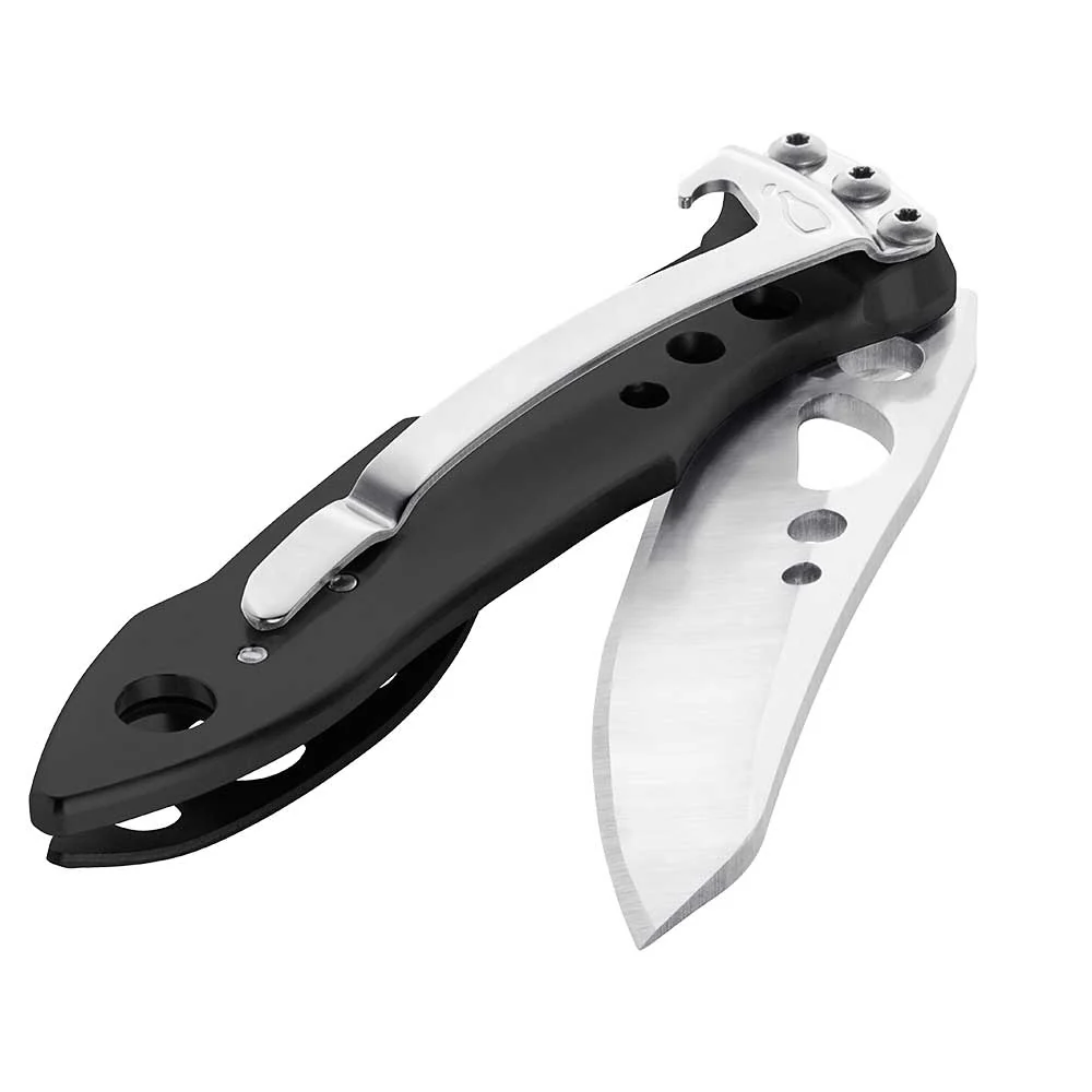 סכין מתקפלת חלקה ומשוננת מסדרת SKELETOOL - Image 3