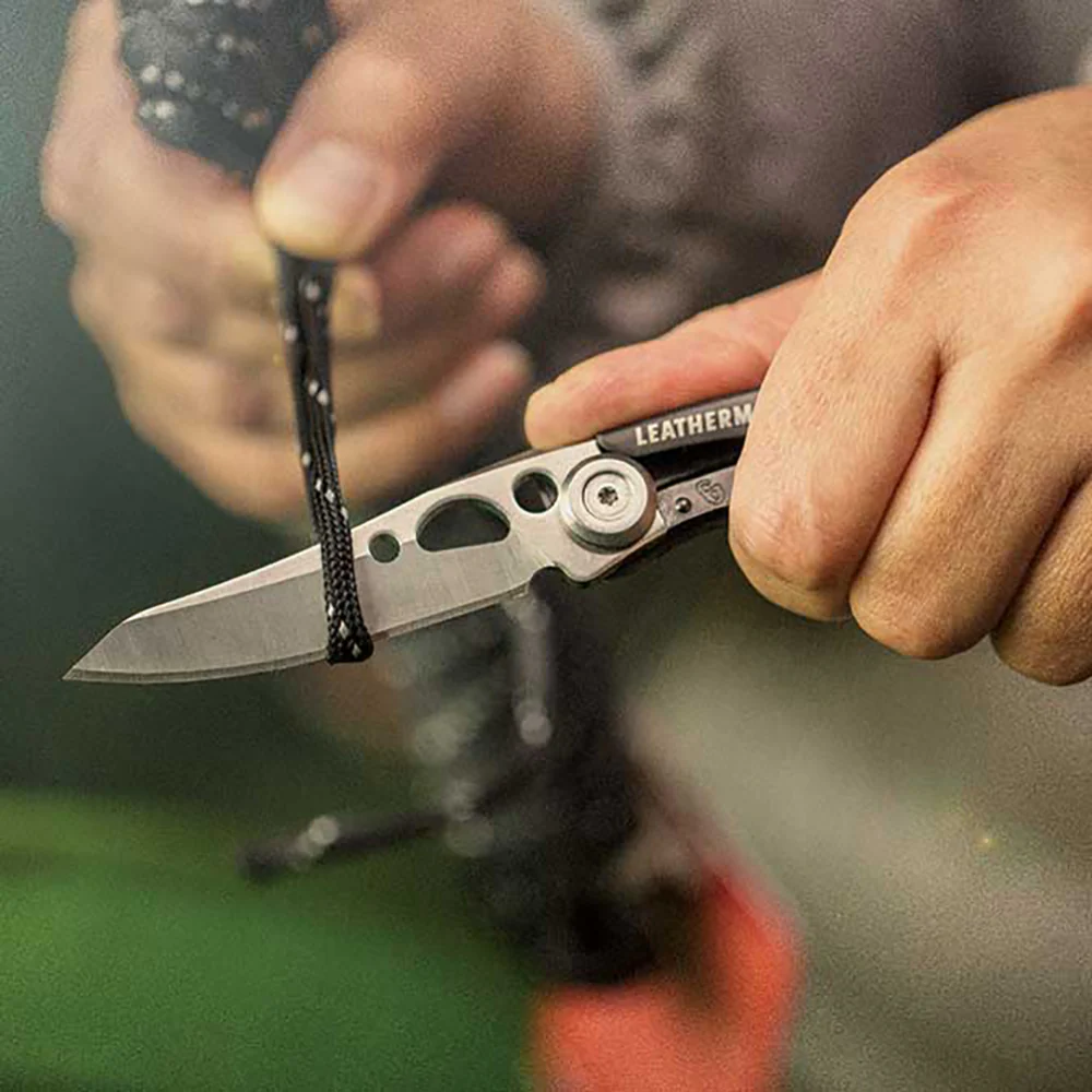 סכין מתקפלת חלקה ומשוננת מסדרת SKELETOOL - Image 6