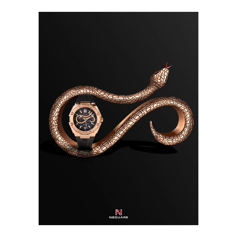 שעון יד יוניסקס NSQUARE דגם Snake N48.10 - Image 9