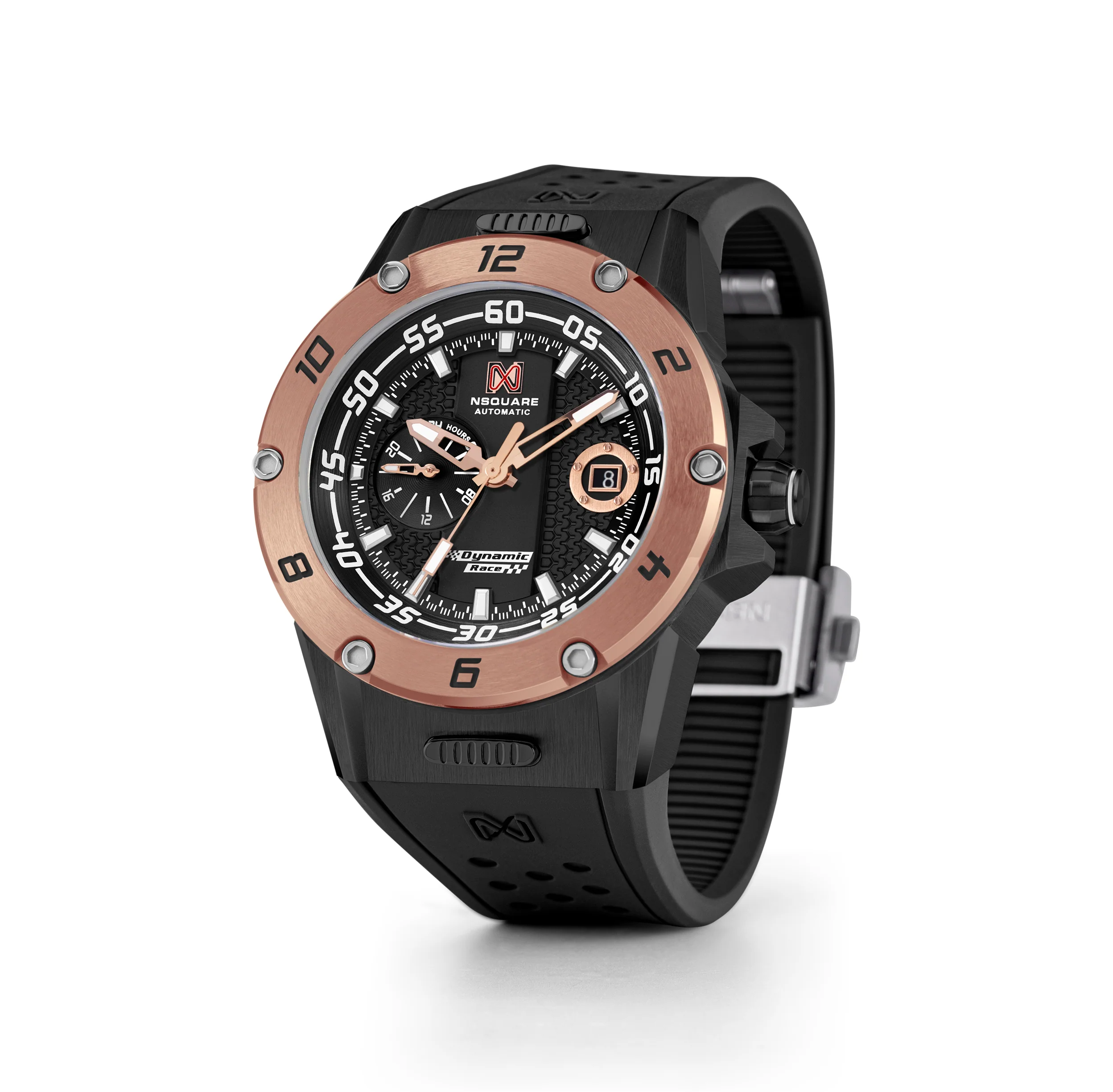 שעון יד לגבר NSQUARE דגם Dynamic Race N61.4 - Image 3