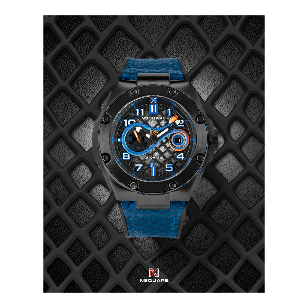 שעון יד לגבר NSQUARE דגם Snake N51.6 Special Edition - Image 6
