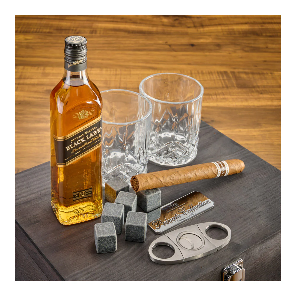 ערכת מתנה מהודרת - החיים הטובים CIGAR&WHISKEY - Image 3