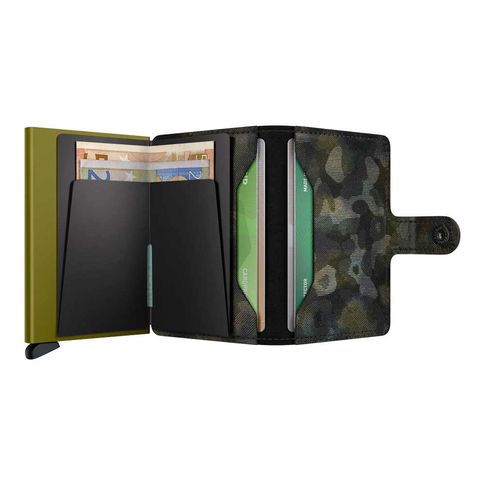 ארנק כרטיסים נשלפים SECRID מעור בדוגמת ג'ונגל - Image 4