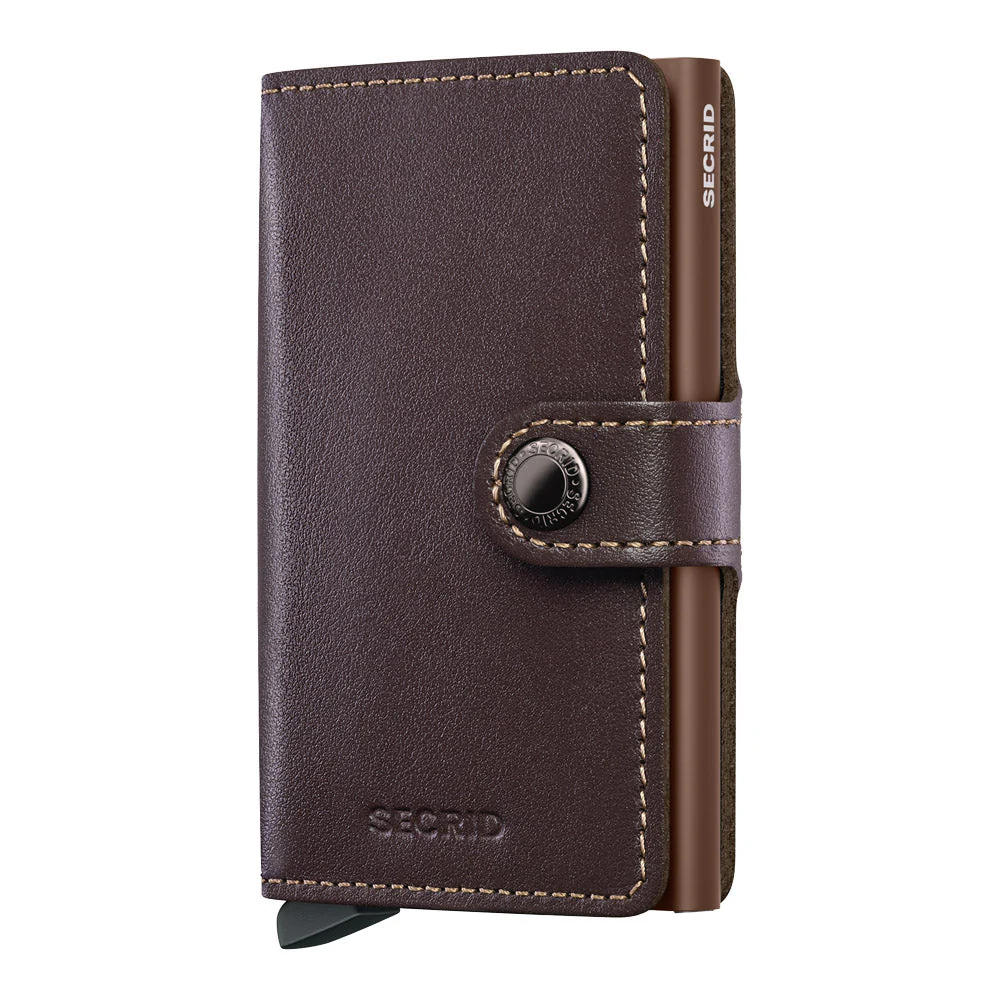 ארנק SECRID כרטיסים נשלפים Mini wallet Original Chocolate