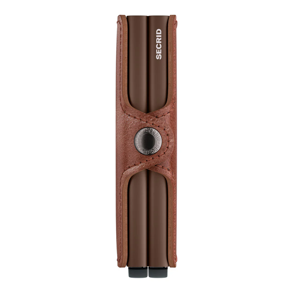 ארנק SECRID כרטיסים נשלפים Twinwallet Vintage Cognac-Brown - Image 3