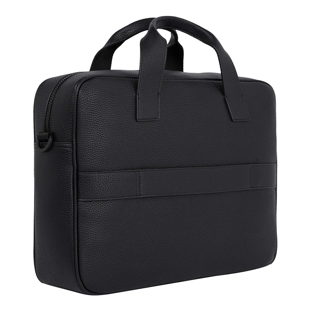 תיק עסקים שחור לגבר AM0AM09507 TOMMY HILFIGER - Image 2