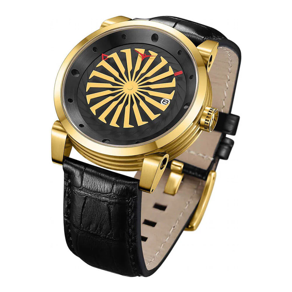 שעון יד לגבר ZINVO מסדרת BLADE דגם ONYX - Image 2