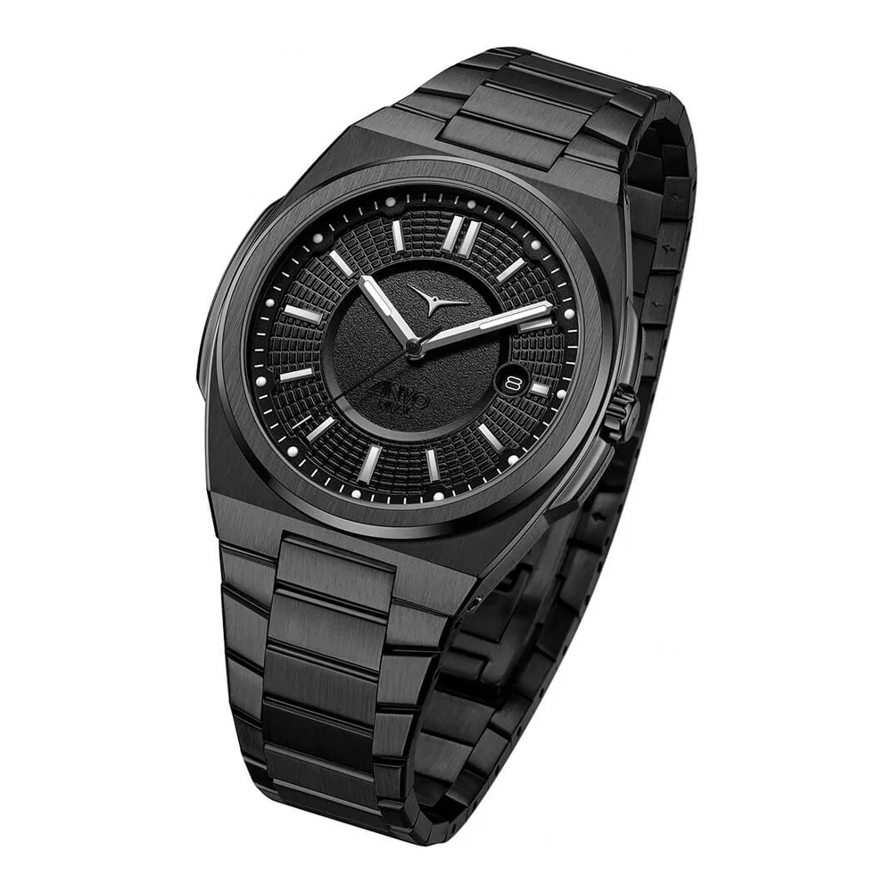 שעון יד לגבר ZINVO מסדרת RIVAL דגם BLACK - Image 2