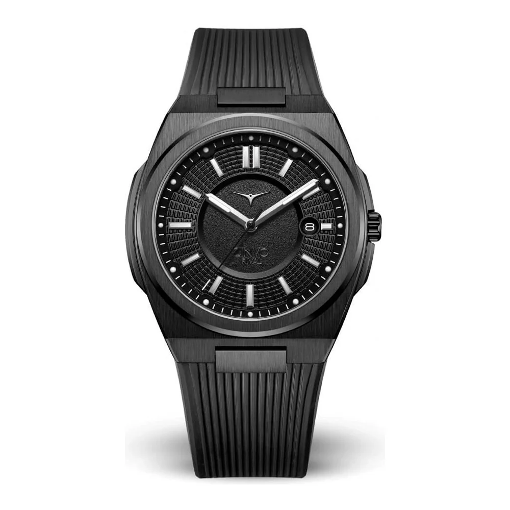 שעון יד לגבר ZINVO מסדרת RIVAL דגם BLACK - Image 5