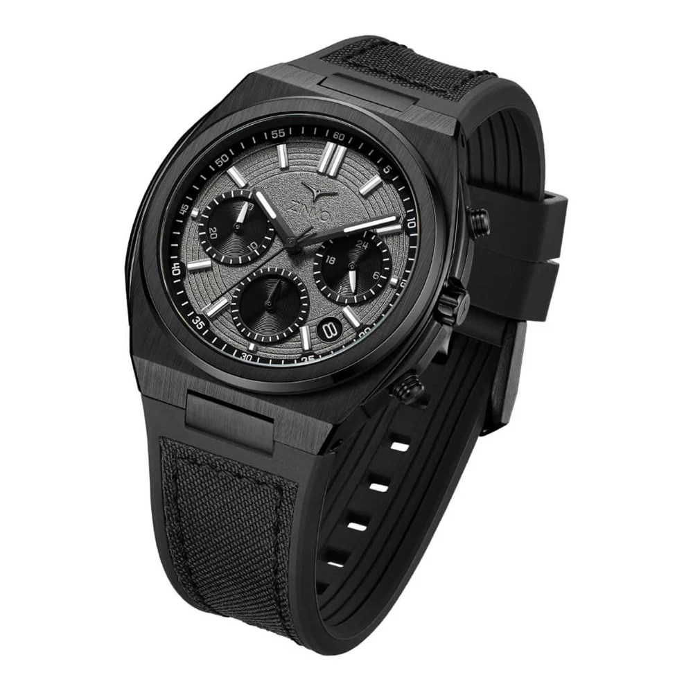 שעון יד לגבר ZINVO מסדרת CHRONO דגם BLACK - Image 6