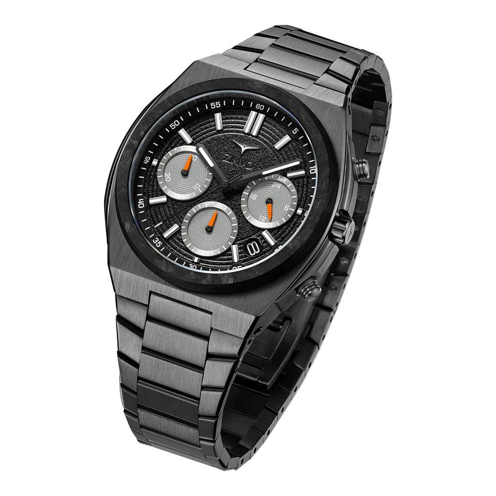 שעון יד לגבר ZINVO מסדרת CHRONO דגם VENOM - Image 2