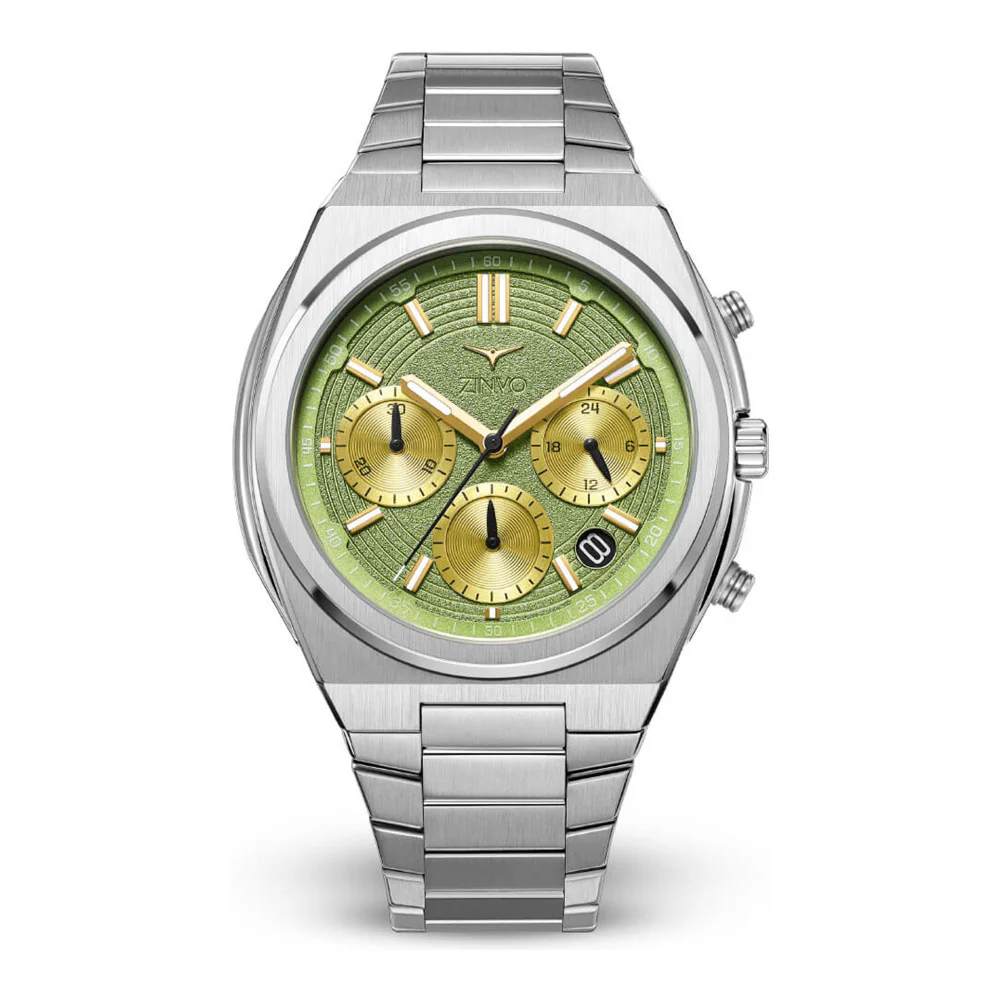 שעון יד לגבר ZINVO מסדרת CHRONO דגם LEGACY