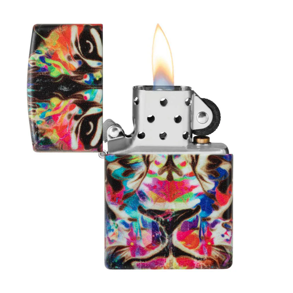 מצית זיפו אריה צבעוני 360º - Image 5