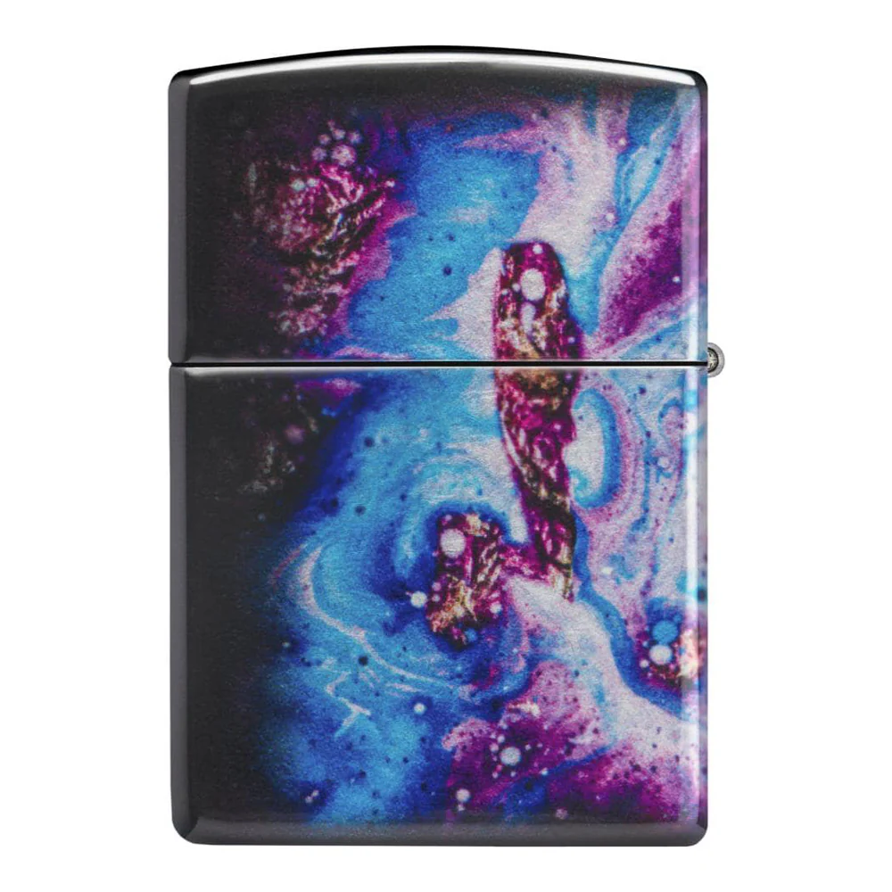 מצית זיפו ערפילית חלל סגולה - Image 5