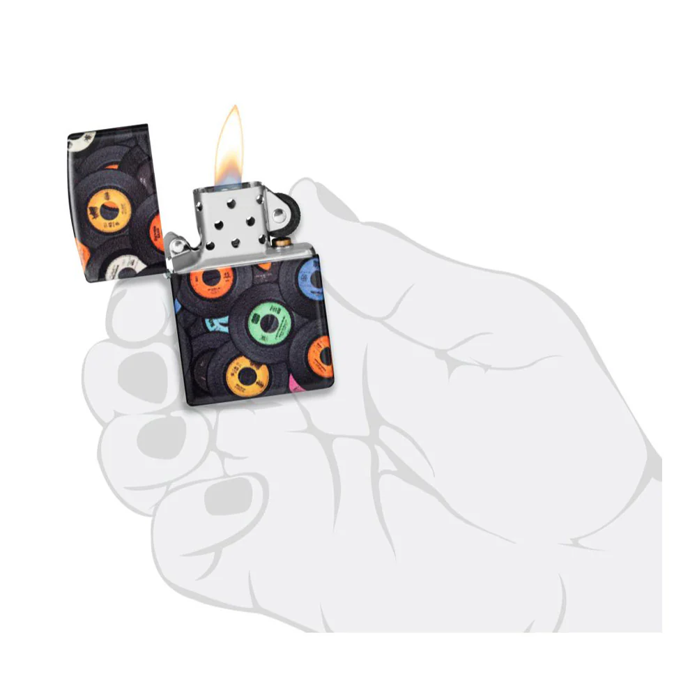 מצית זיפו תקליטים נוסטלגי - Image 8