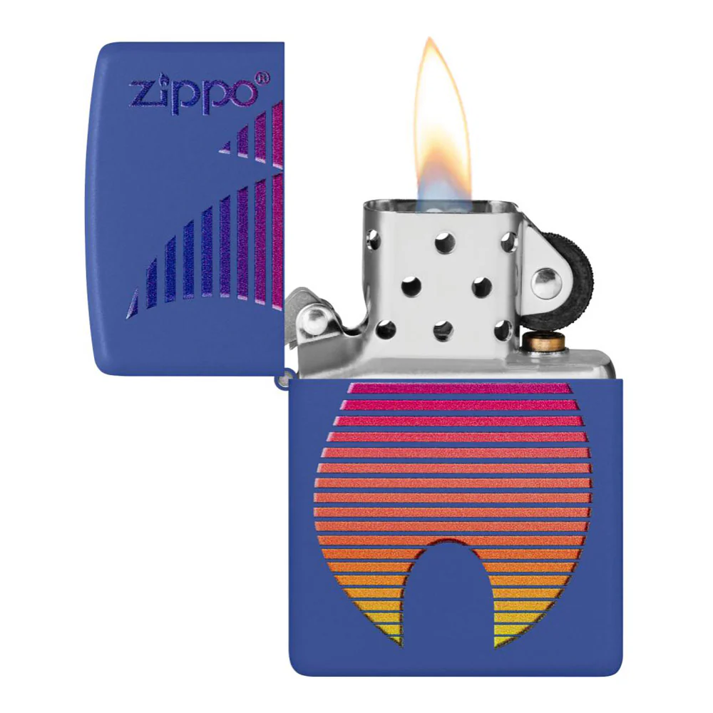 זיפו להבת פסים צבעונית - Image 3