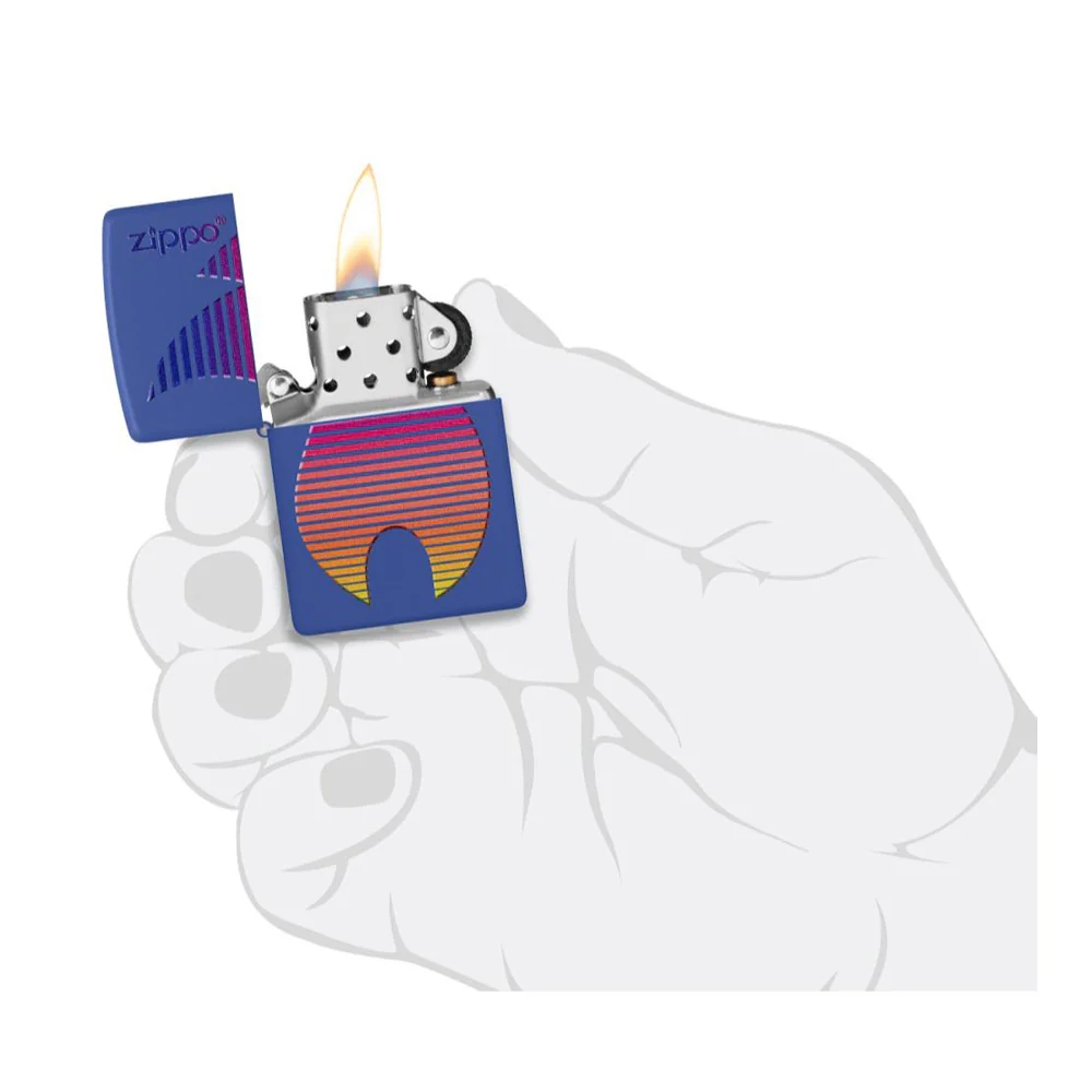 זיפו להבת פסים צבעונית - Image 4