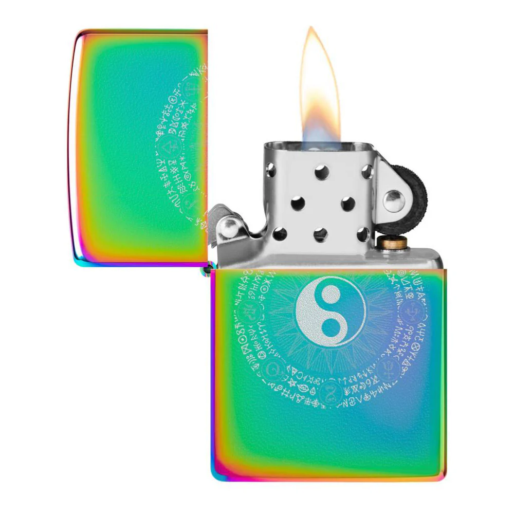מצית זיפו יין יאנג צבעוני - Image 4
