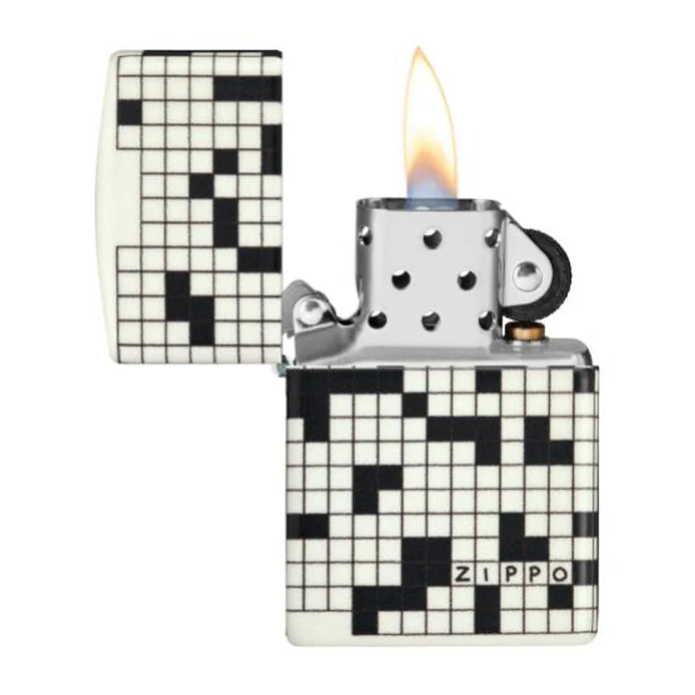 מצית זיפו תשבץ זוהר בחושך - Image 8